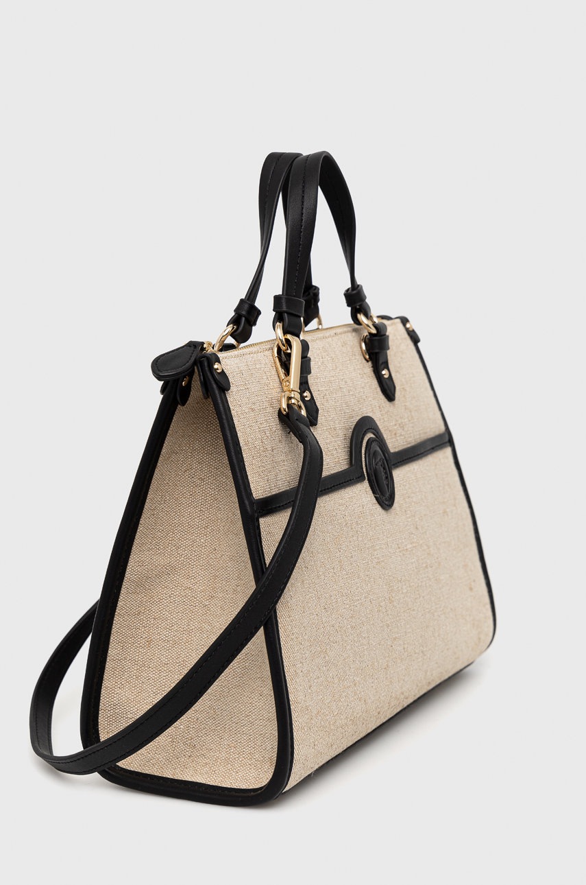

Сумочка Trussardi колір бежевий