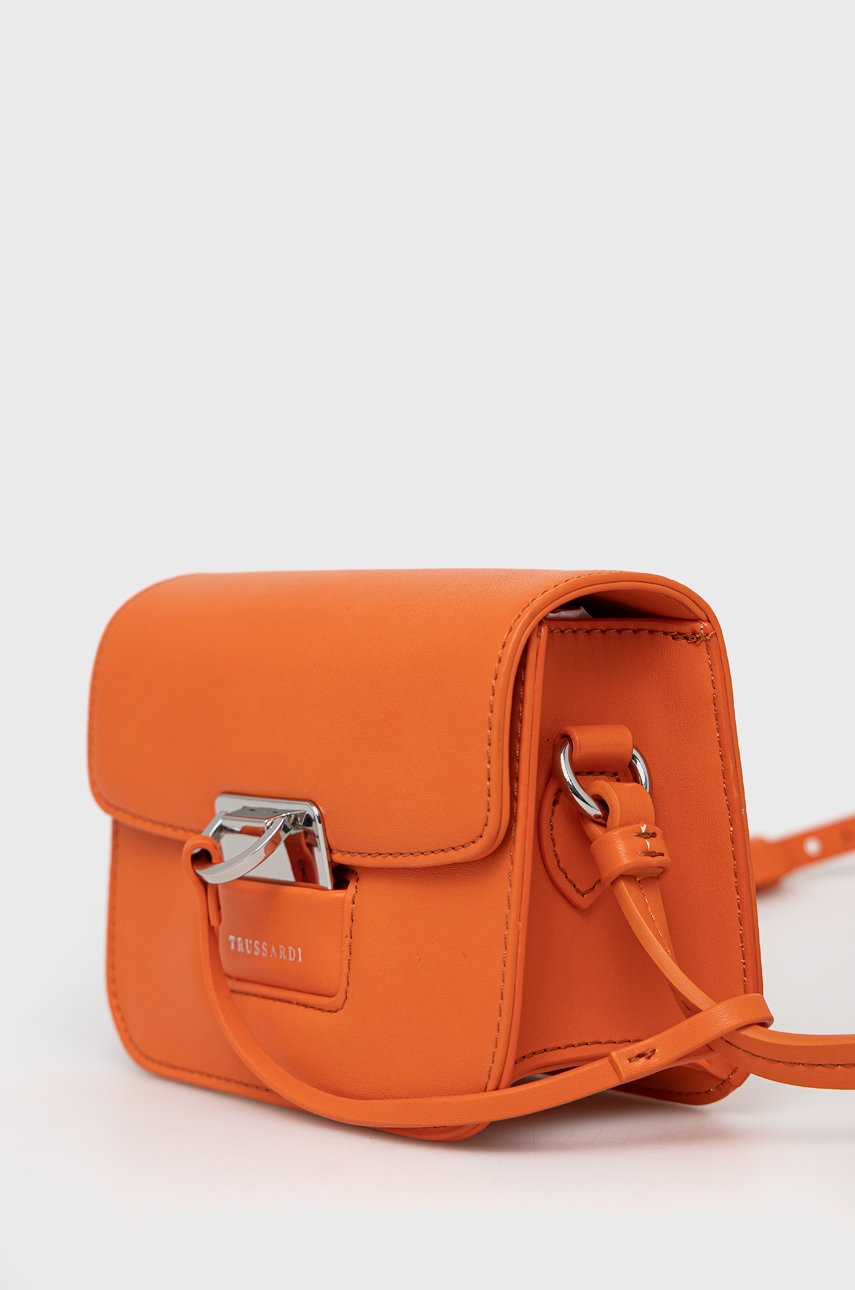 

Сумочка Trussardi колір помаранчевий