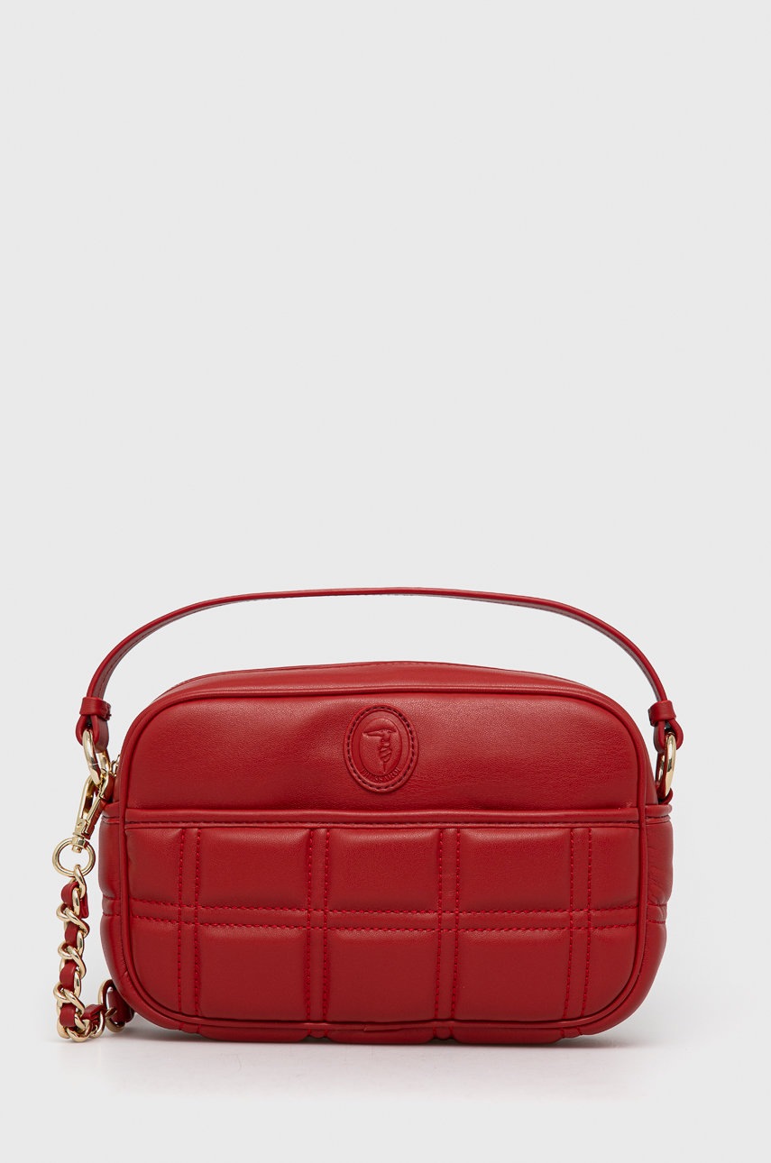 

Чанта Trussardi в червено, Червен