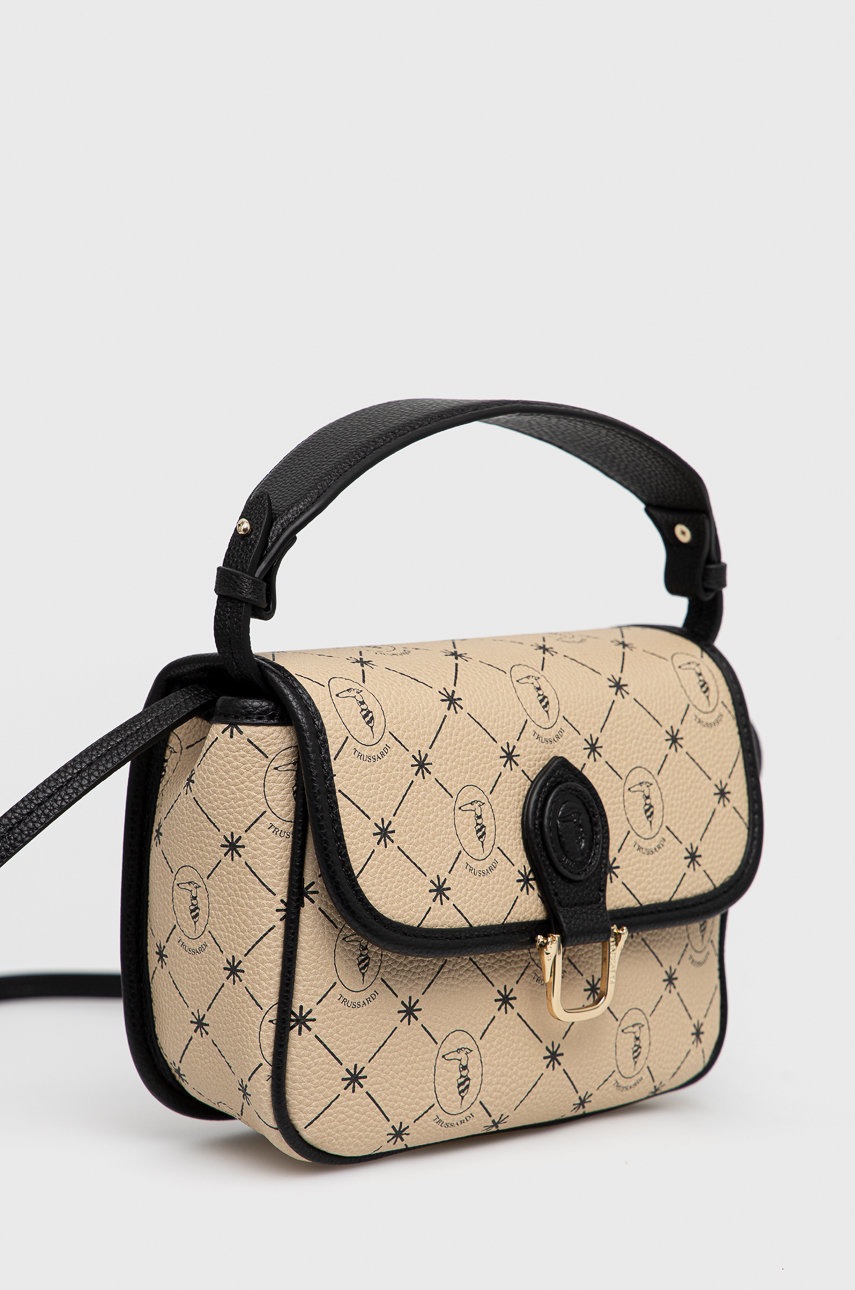 

Сумочка Trussardi колір бежевий