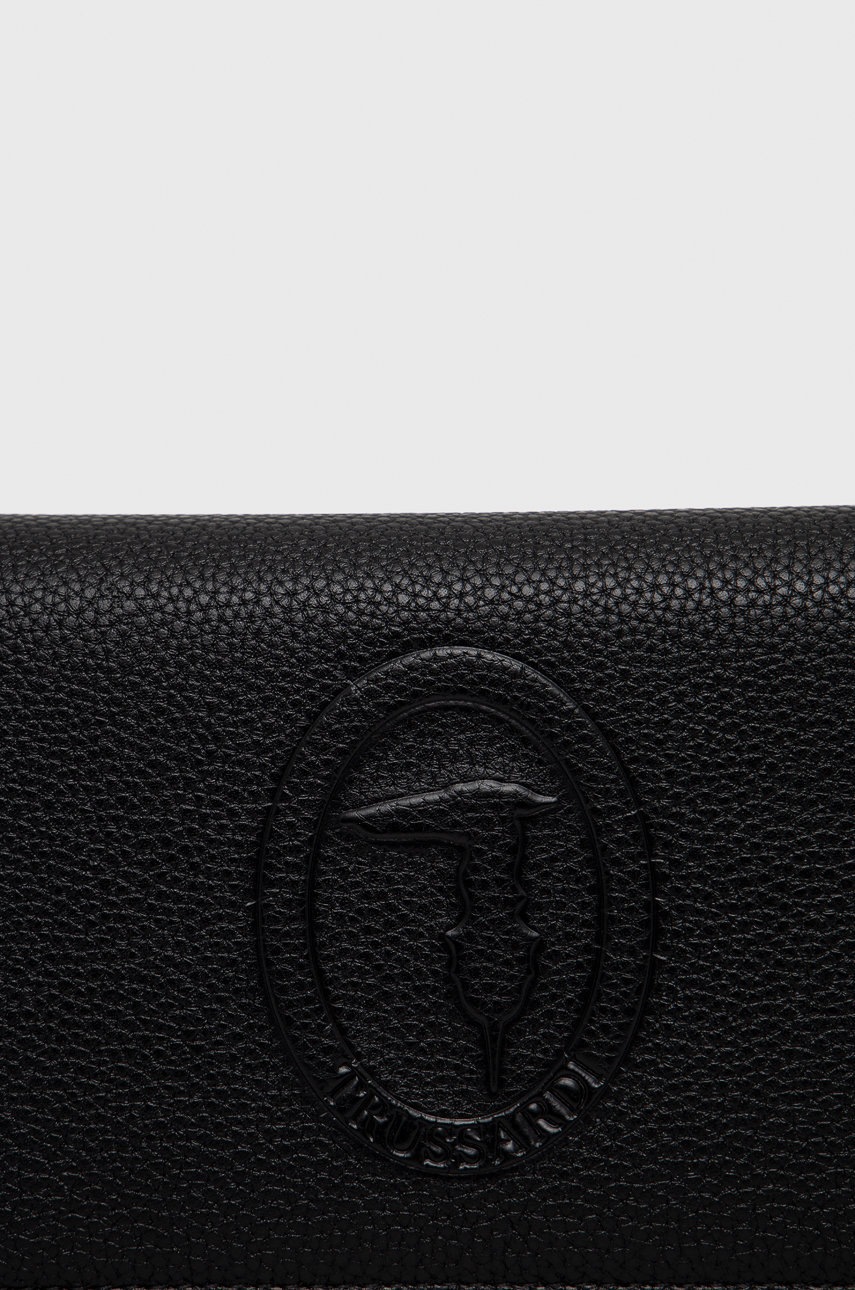 

Клатч Trussardi колір чорний