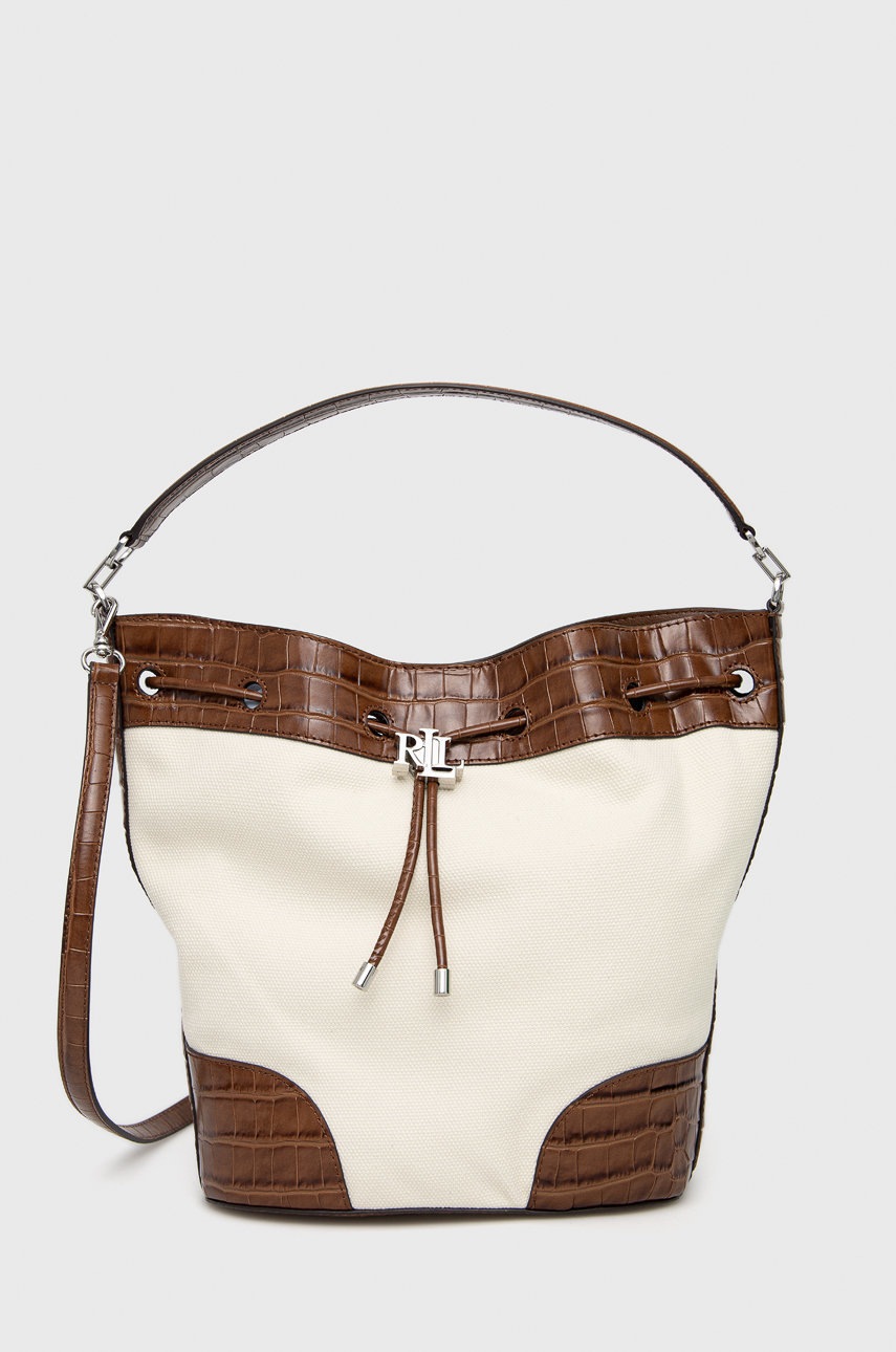 

Сумочка Lauren Ralph Lauren цвет бежевый