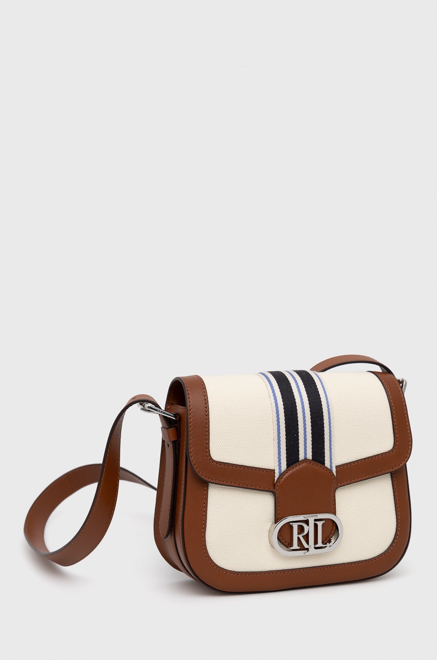 

Сумочка Lauren Ralph Lauren колір бежевий