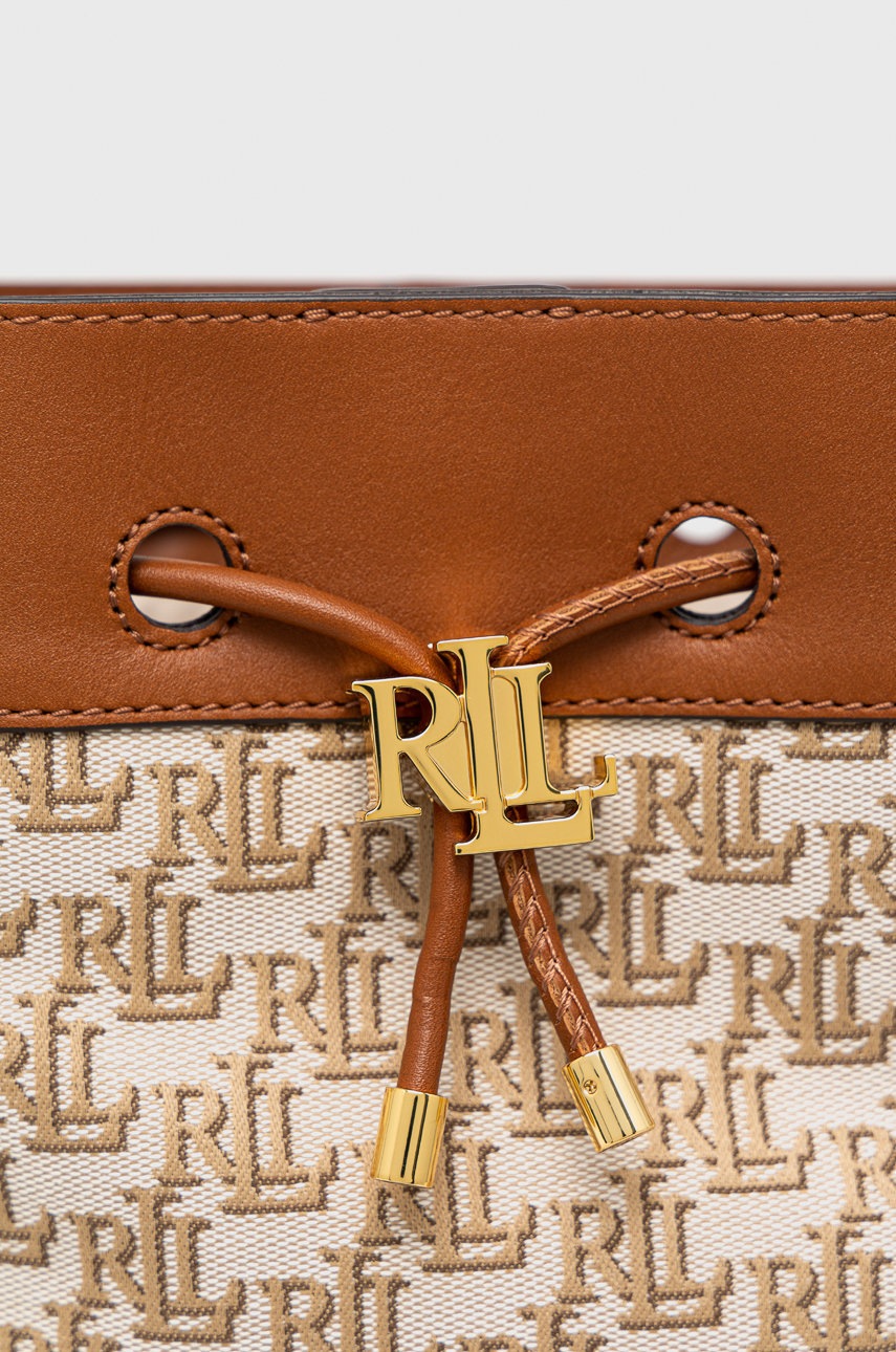 

Сумочка Lauren Ralph Lauren колір коричневий
