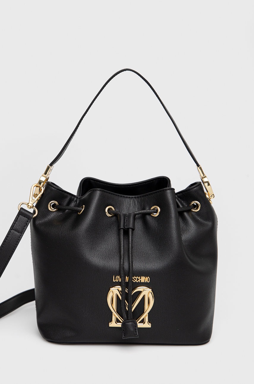 

Чанта Love Moschino в черно, Черен