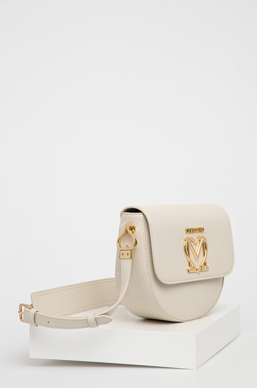 

Сумочка Love Moschino колір бежевий