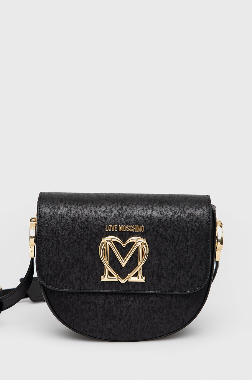 

Чанта Love Moschino в черно, Черен