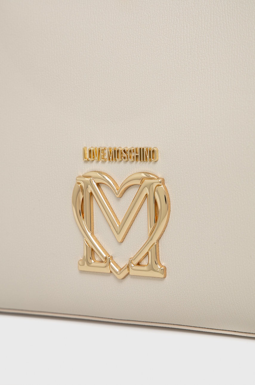 

Сумочка Love Moschino колір бежевий