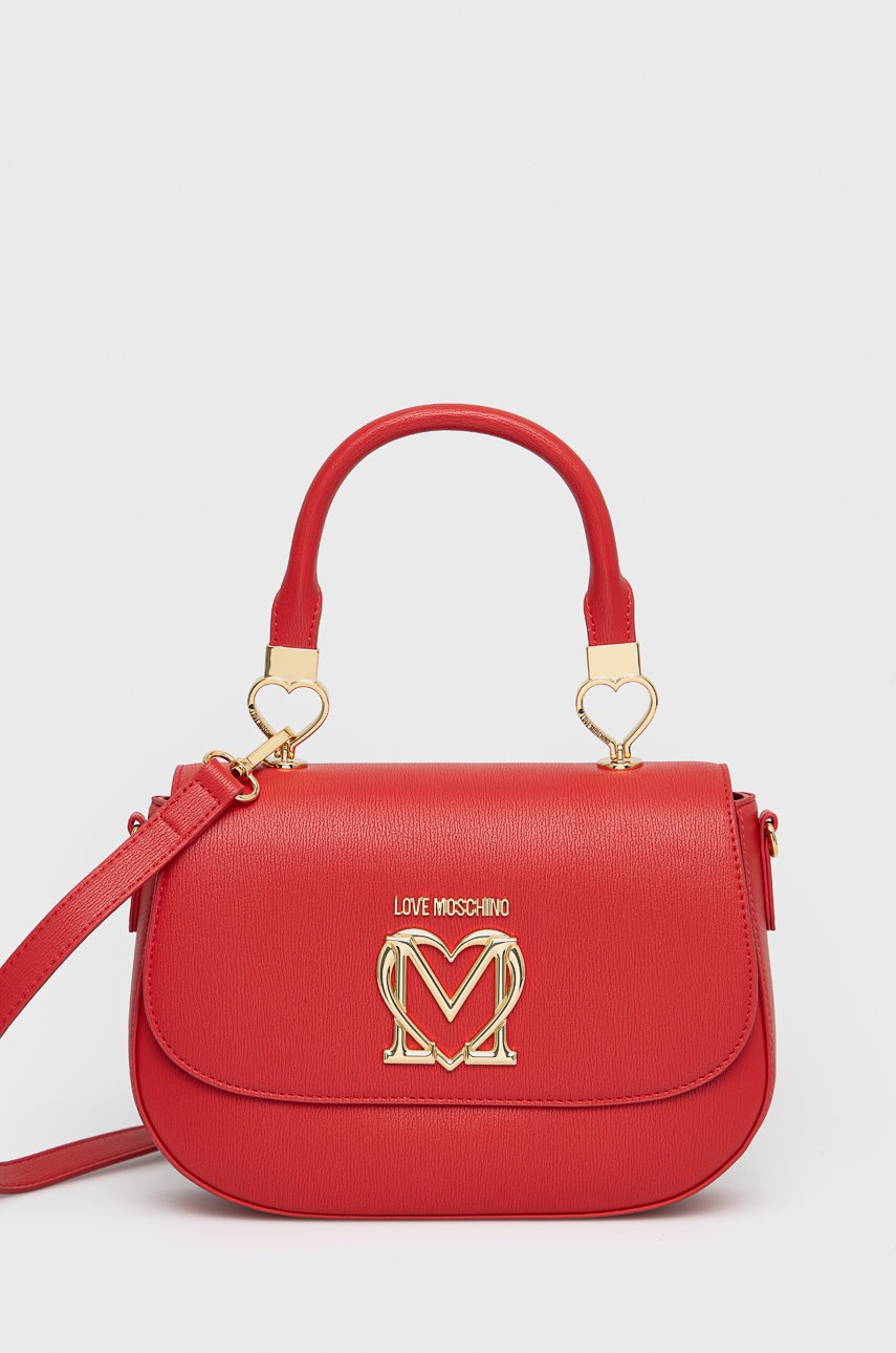 

Чанта Love Moschino в червено, Червен