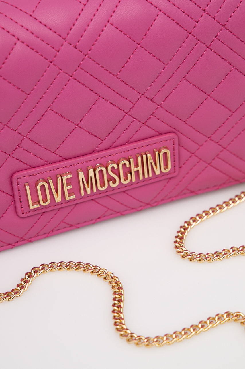 

Сумочка Love Moschino цвет розовый