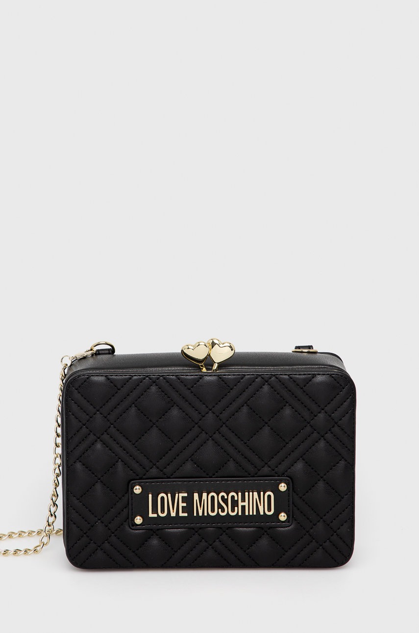 

Чанта Love Moschino в черно, Черен