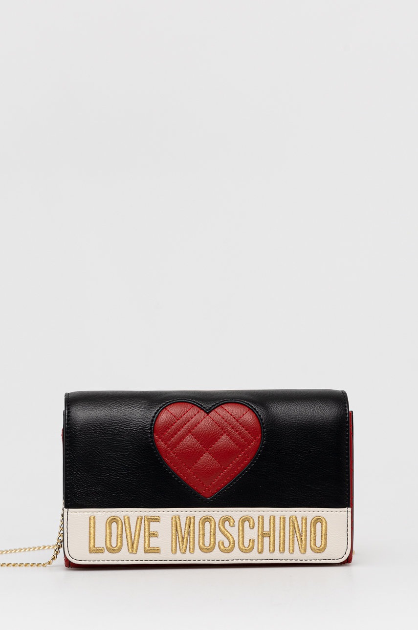 

Чанта Love Moschino в черно, Черен