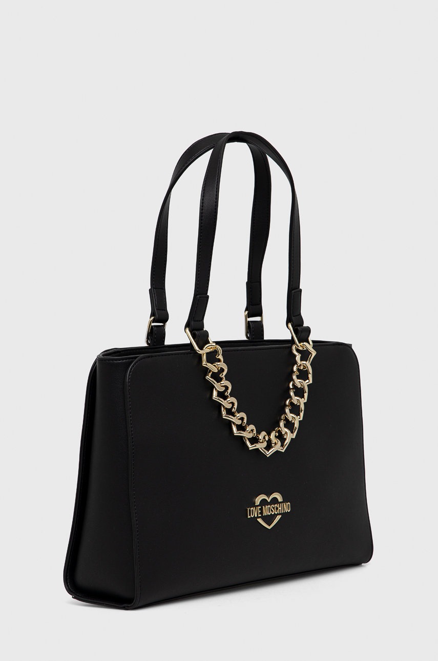 

Сумочка Love Moschino колір чорний