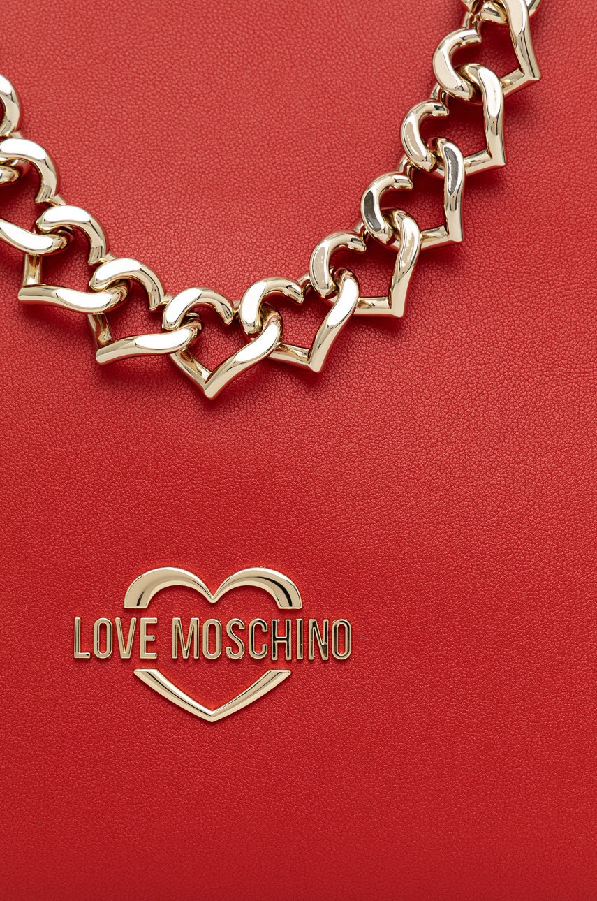 

Сумочка Love Moschino колір червоний