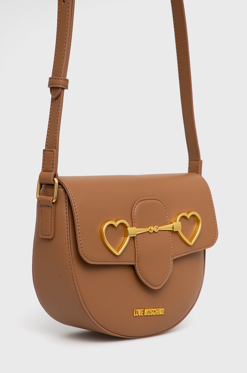 

Сумочка Love Moschino колір коричневий