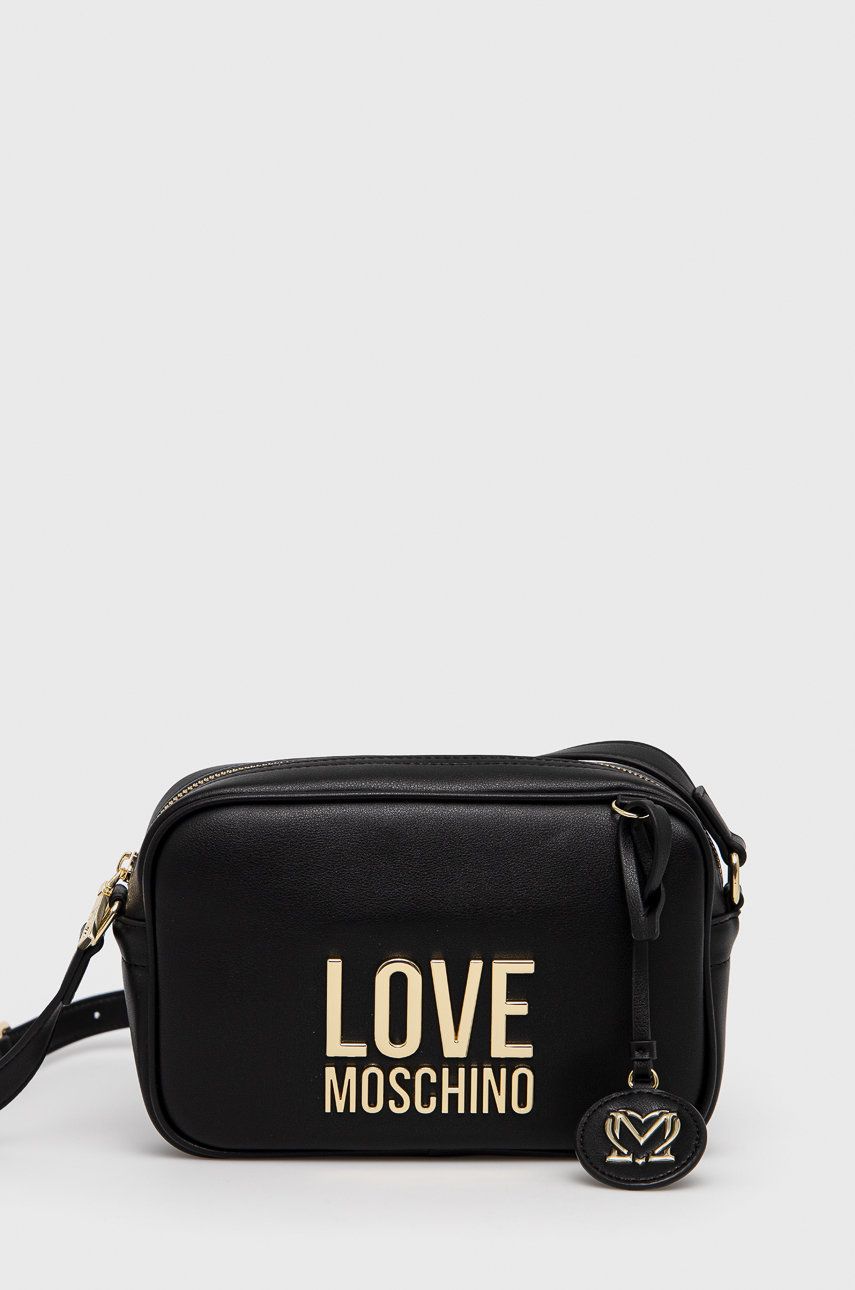 Love Moschino poseta culoarea negru 2023 ❤️ Pret Super answear imagine noua 2022