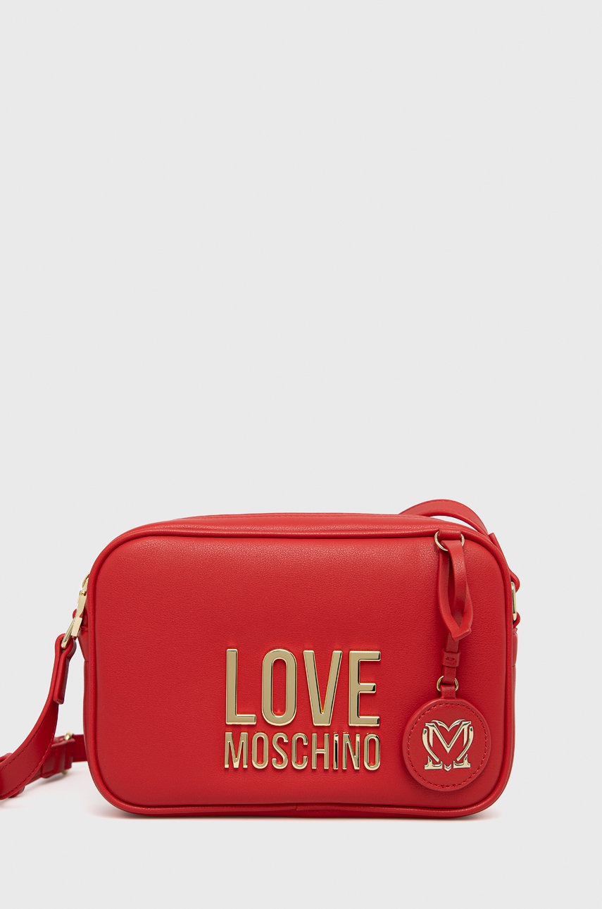 

Чанта Love Moschino в червено, Червен