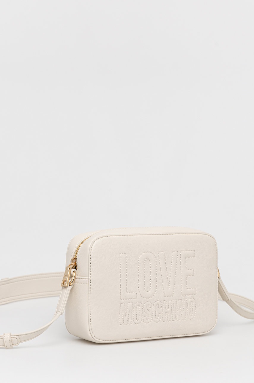 

Сумочка Love Moschino колір кремовий