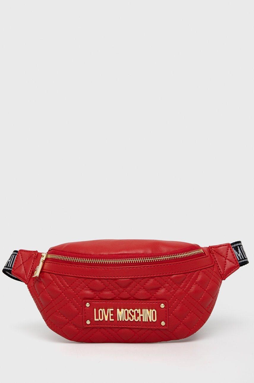 Love Moschino Borsetă culoarea rosu