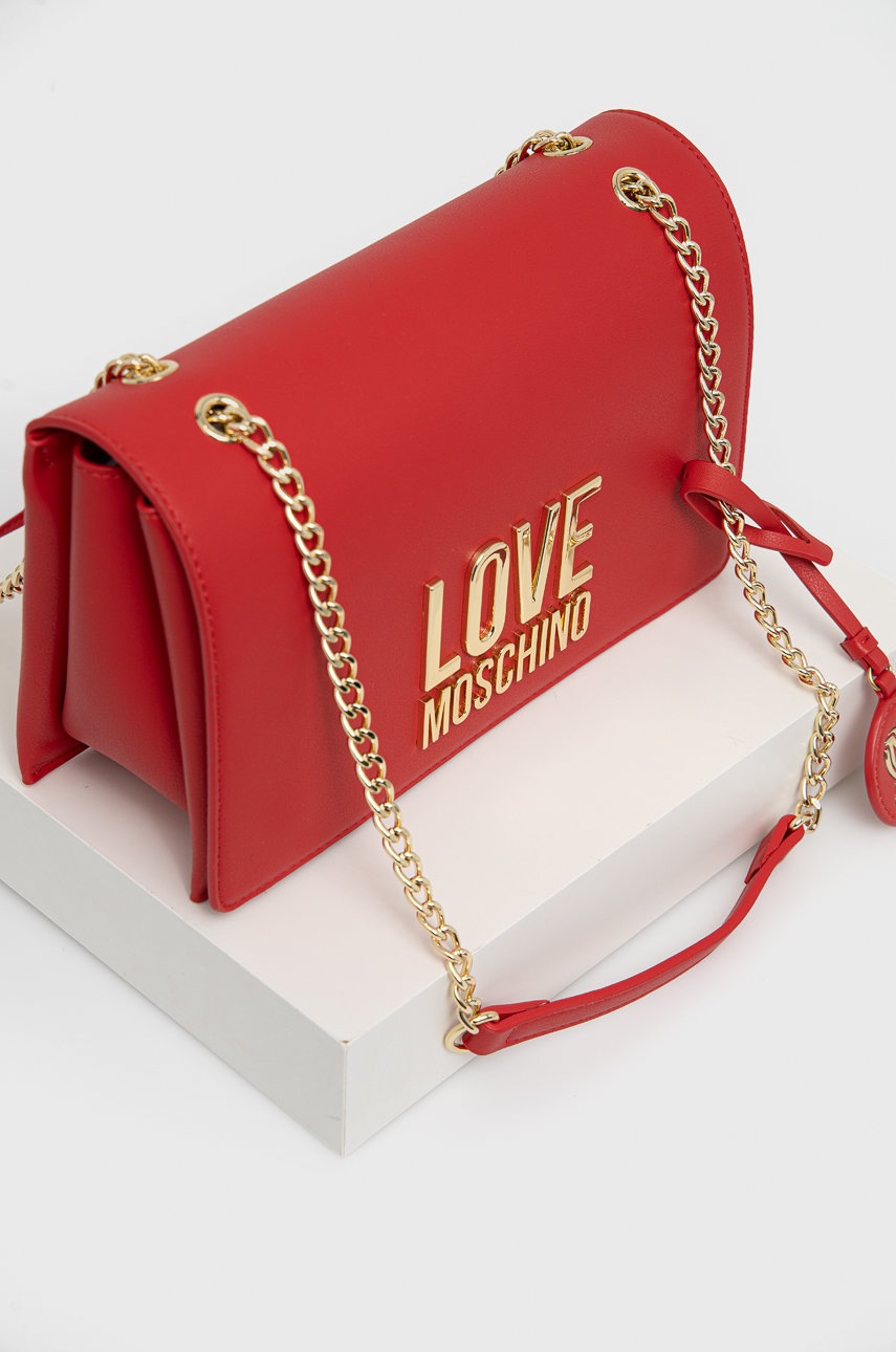 

Сумочка Love Moschino колір червоний