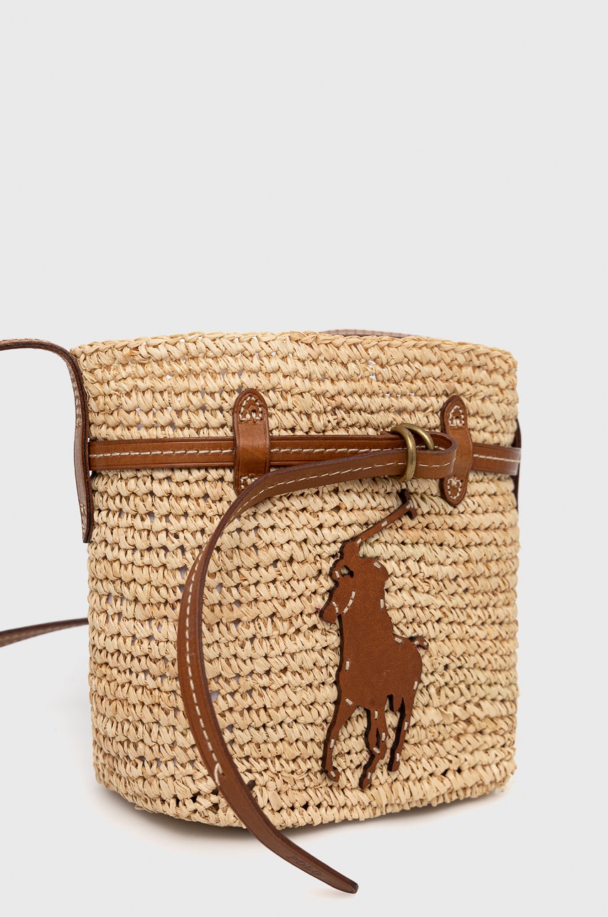 

Сумочка Polo Ralph Lauren цвет бежевый