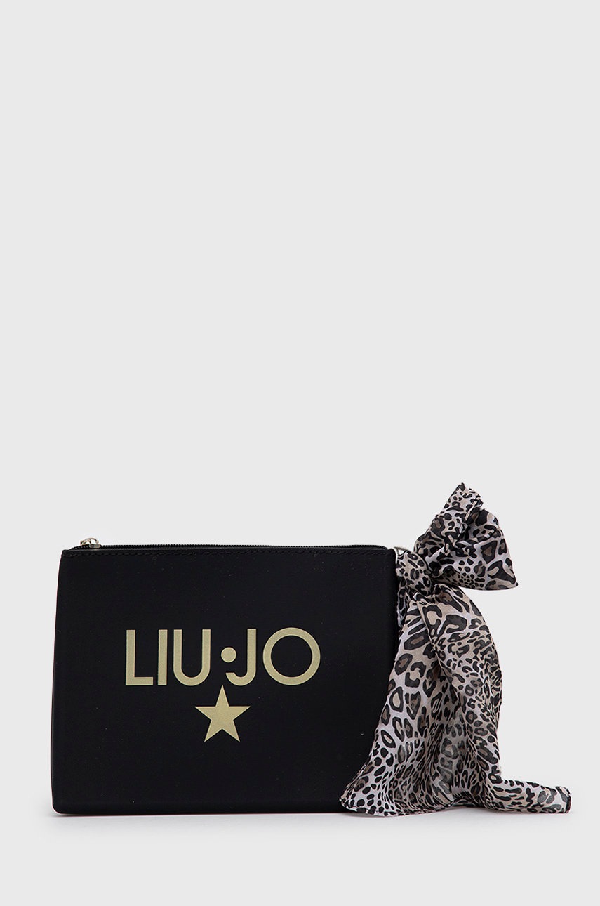 

Козметична чанта Liu Jo в черно, Черен