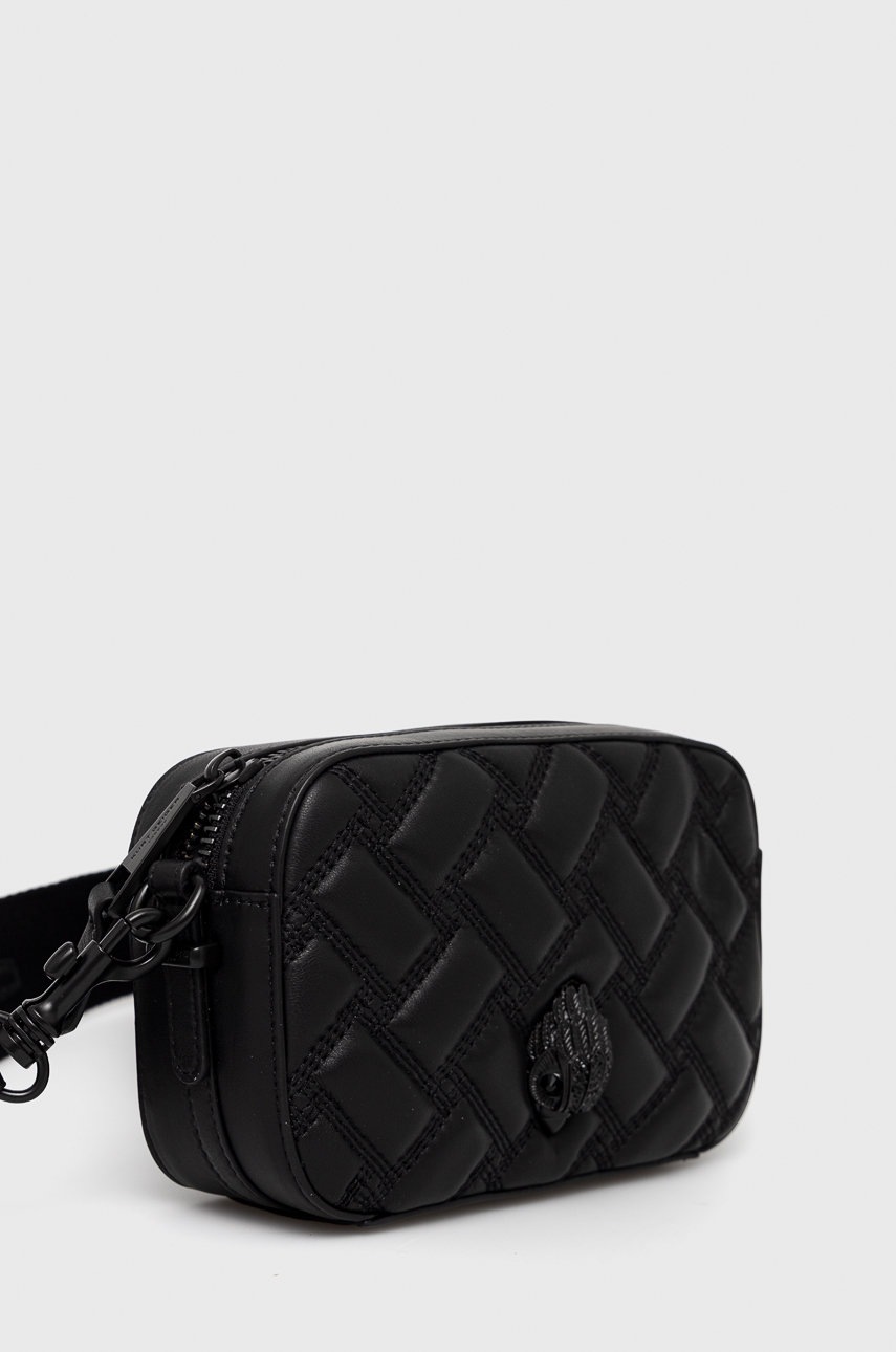 

Шкіряна сумочка Kurt Geiger London колір чорний