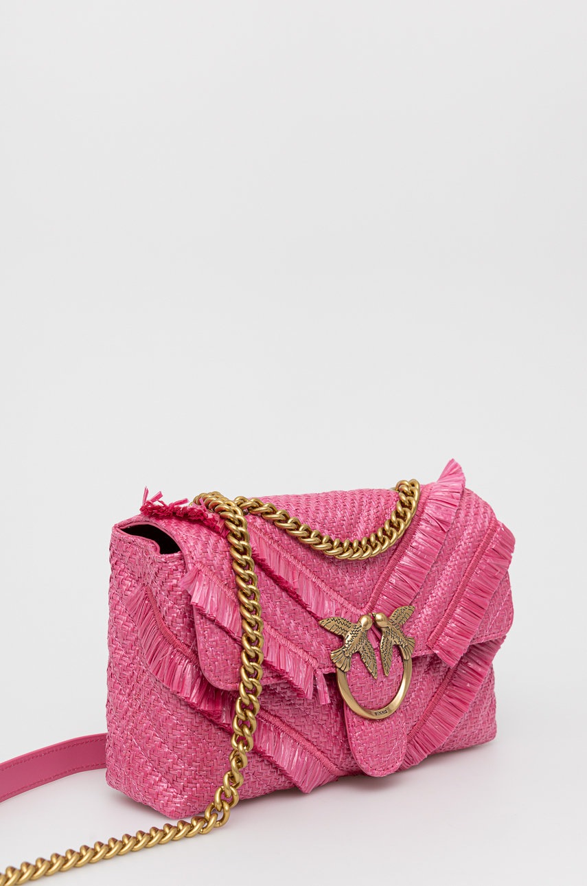 

Сумочка Pinko цвет розовый