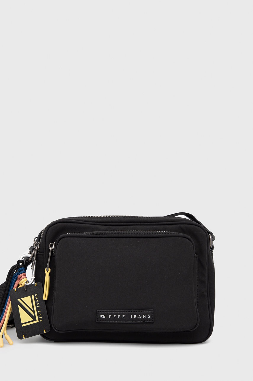 

Чанта Pepe Jeans Tessa Shoulder Bag в черно, Черен