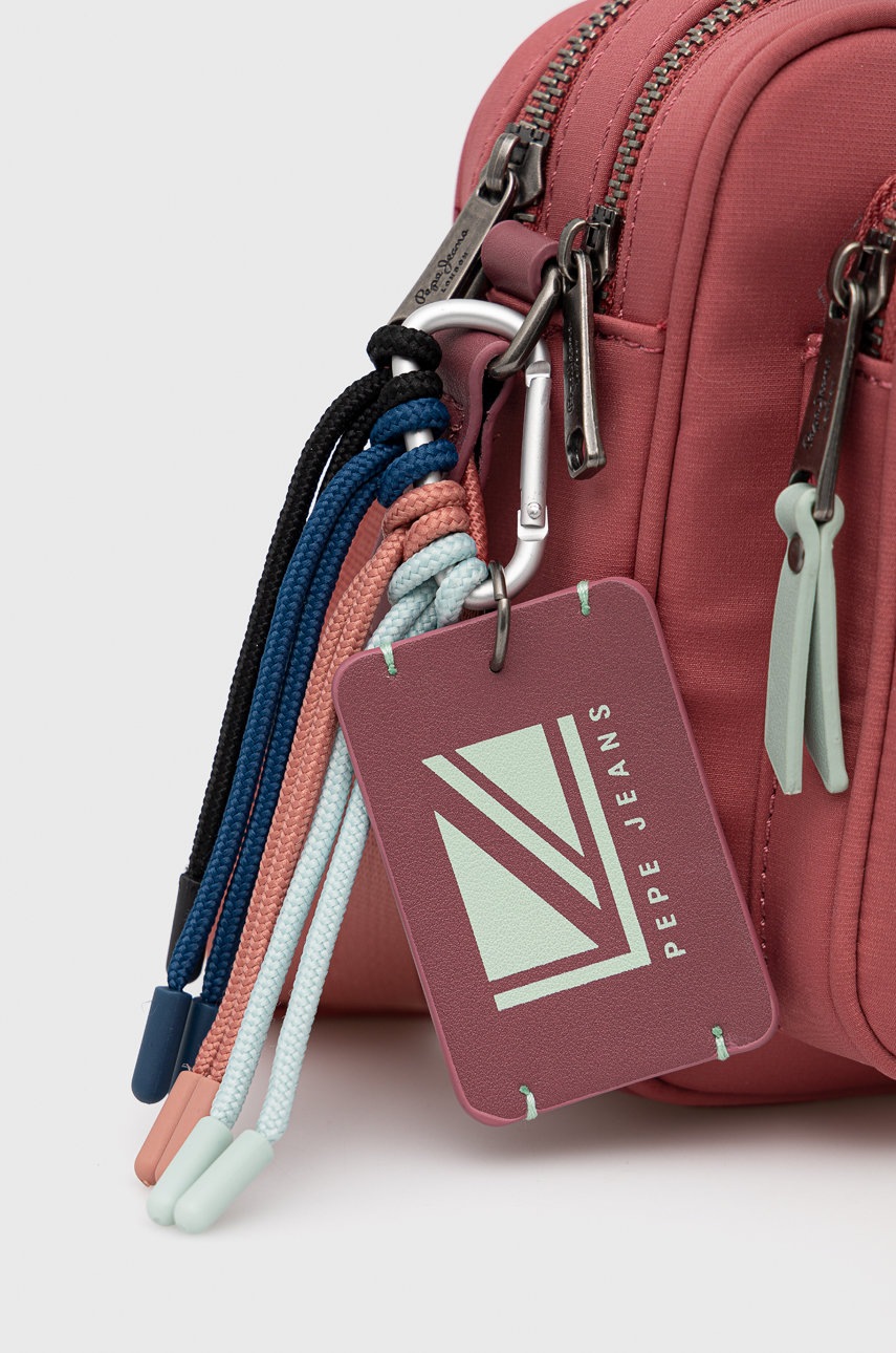 

Сумочка Pepe Jeans Tessa Shoulder Bag колір рожевий
