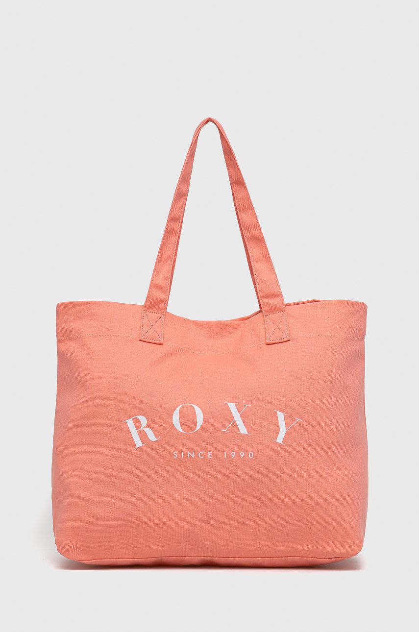 Roxy geanta de plaja culoarea portocaliu answear.ro imagine 2022 13clothing.ro