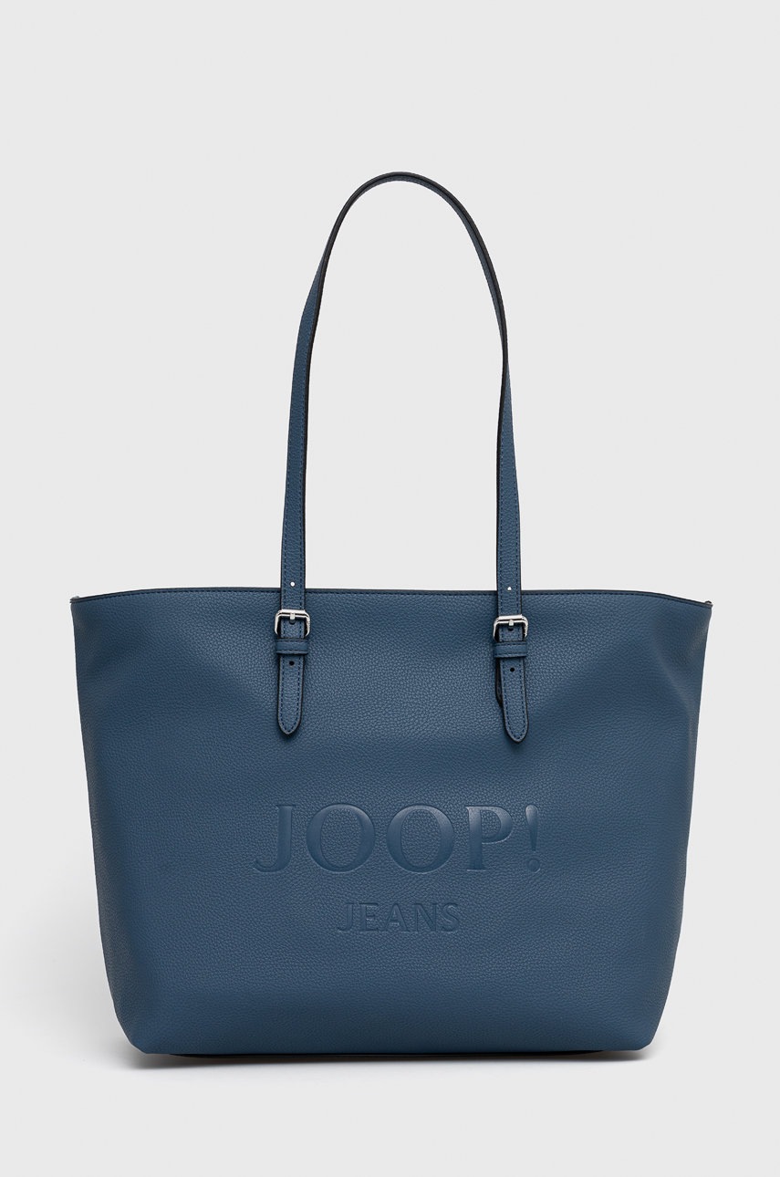 

Кожена чанта Joop!, Син