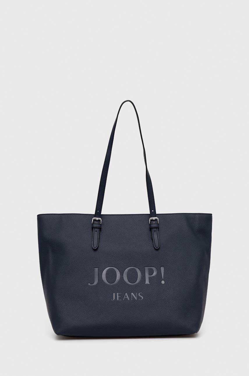 

Кожена чанта Joop! в тъмносиньо, Тъмносин