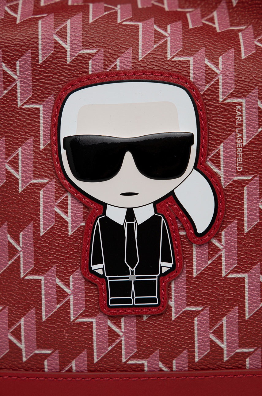 

Сумочка Karl Lagerfeld колір червоний