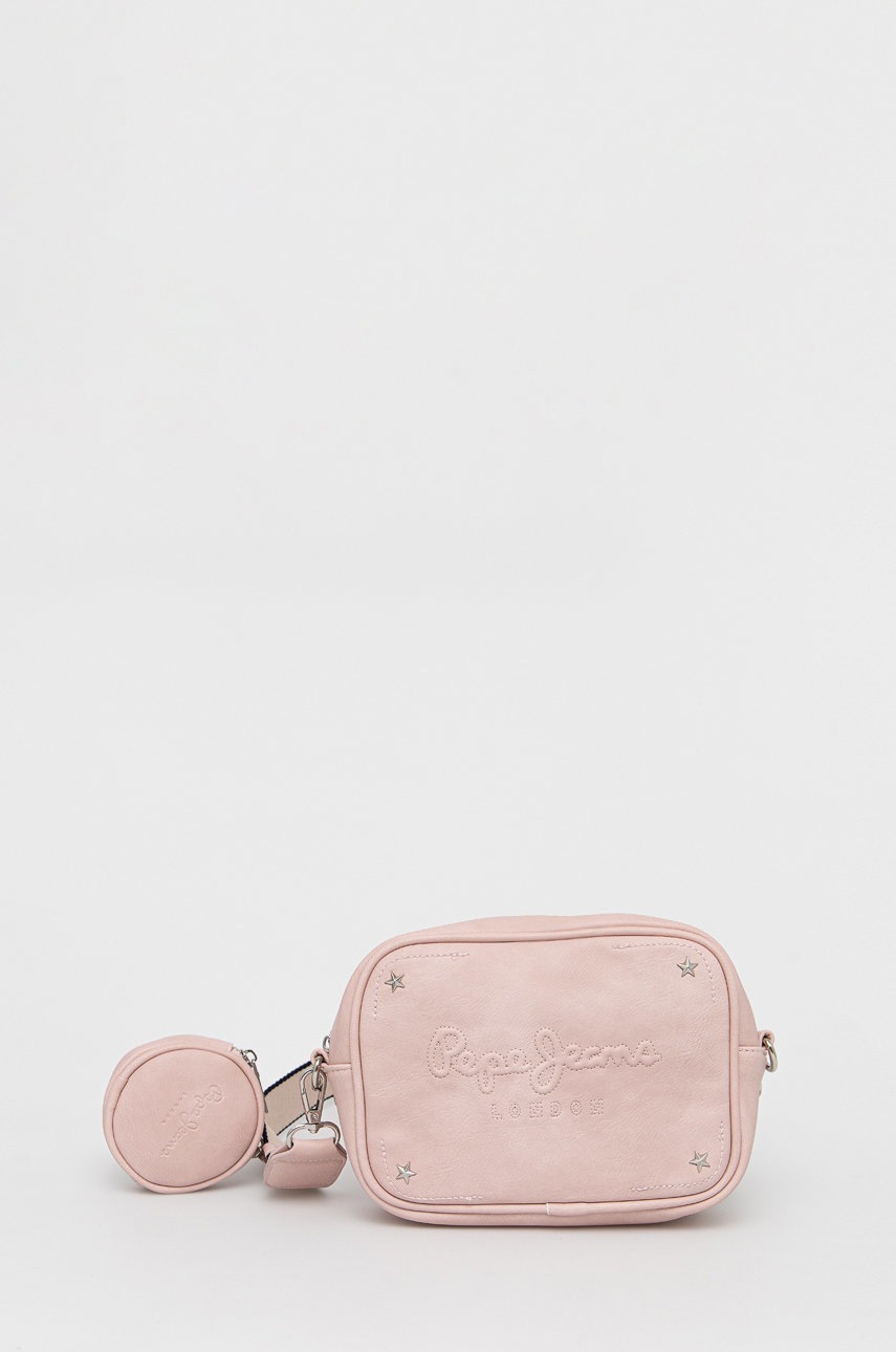 

Чанта Pepe Jeans Bassy Bag в розово, Розов