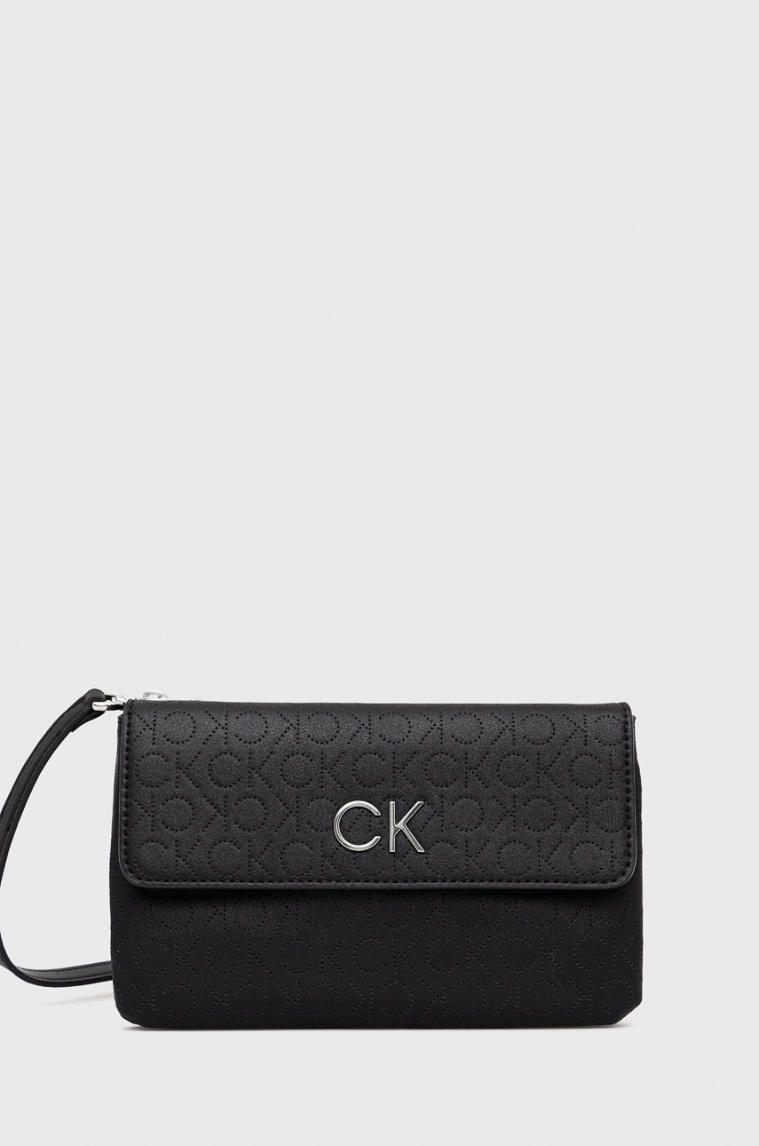 

Чанта Calvin Klein в черно, Черен
