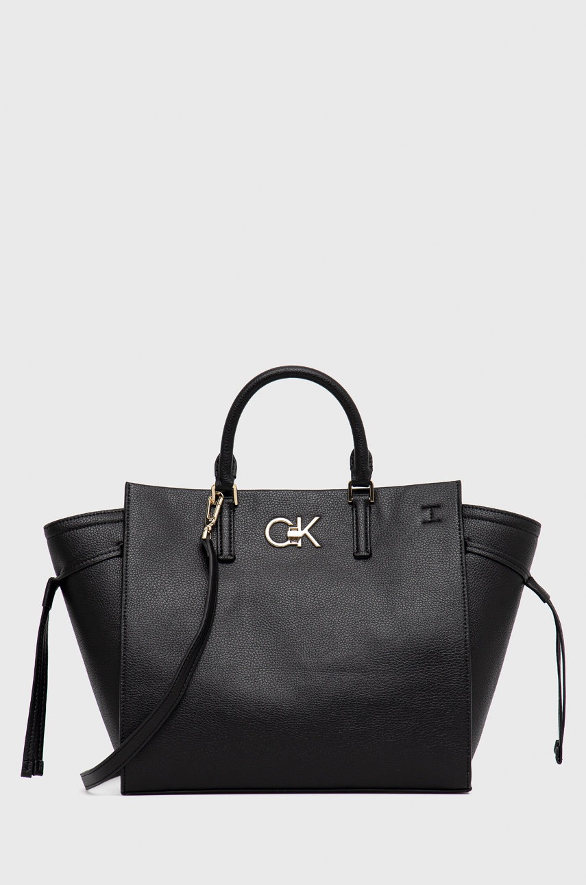 

Чанта Calvin Klein в черно, Черен
