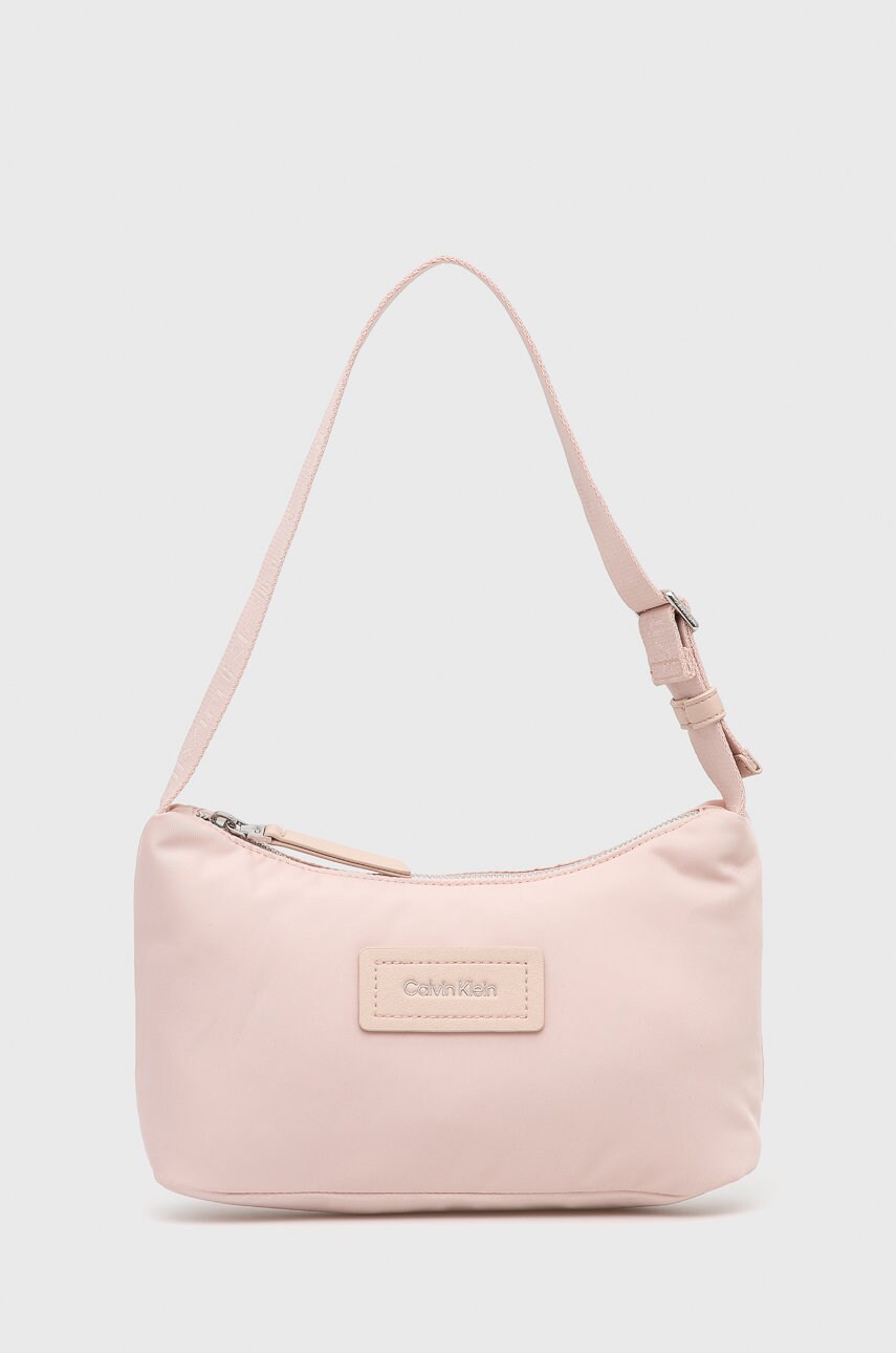 

Чанта Calvin Klein в розово, Розов