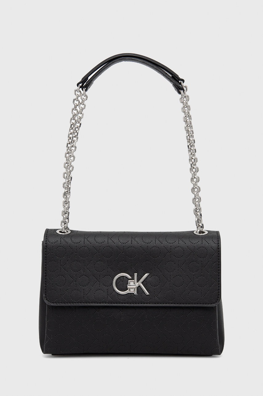 

Чанта Calvin Klein в черно, Черен