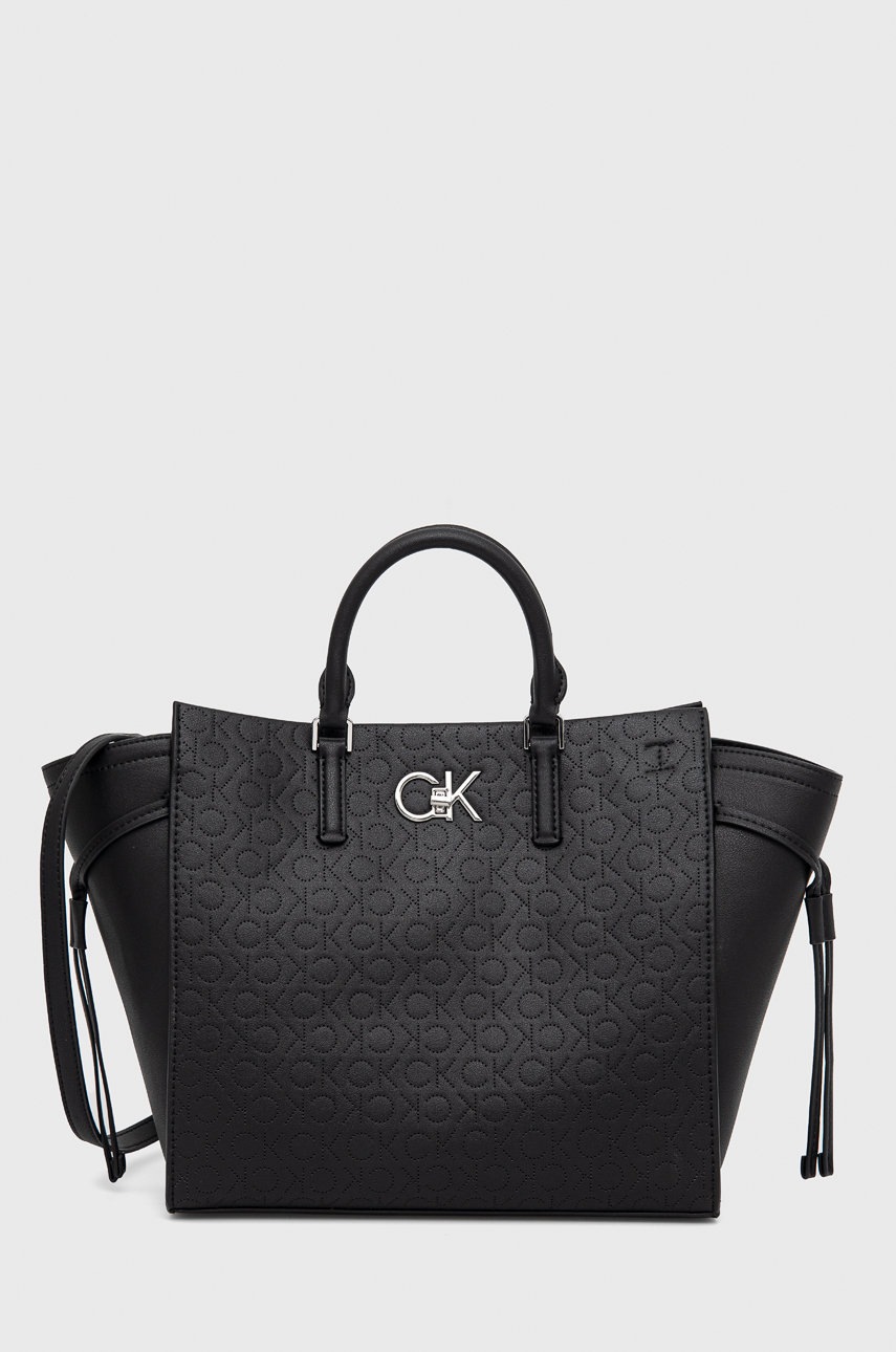 

Чанта Calvin Klein в черно, Черен