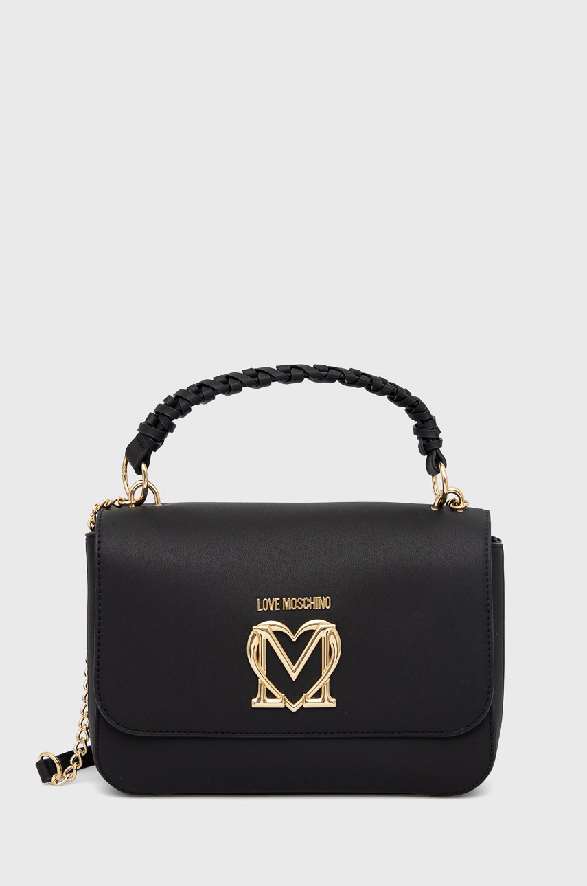 

Чанта Love Moschino в черно, Черен
