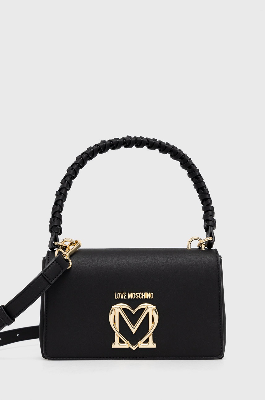 

Чанта Love Moschino в черно, Черен