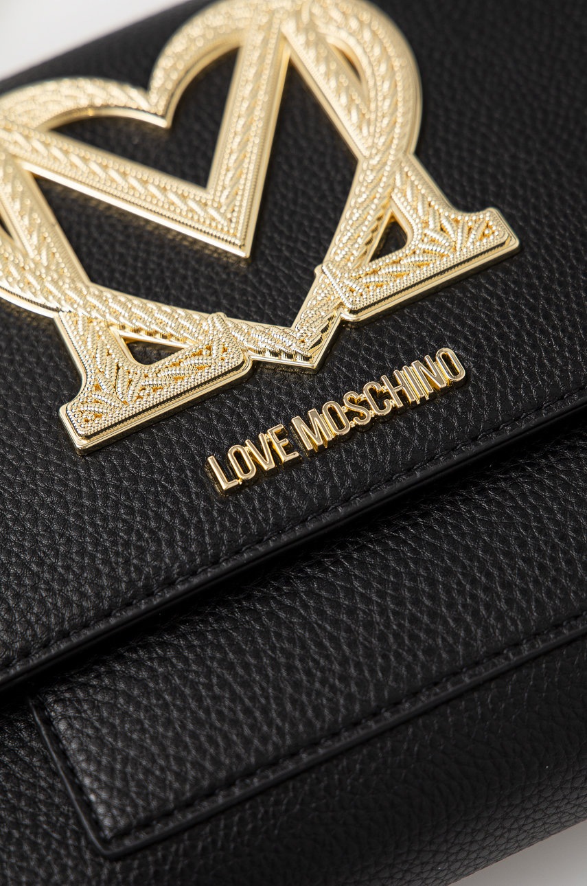 

Сумочка Love Moschino колір чорний