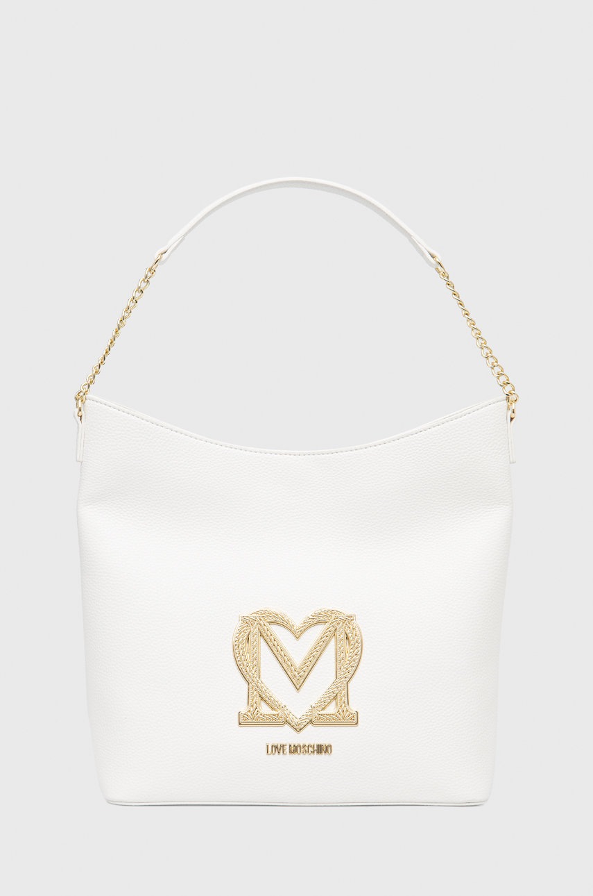 

Чанта Love Moschino в бяло, Бял