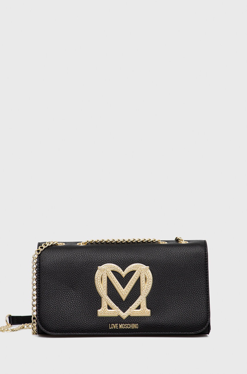 

Чанта Love Moschino в черно, Черен