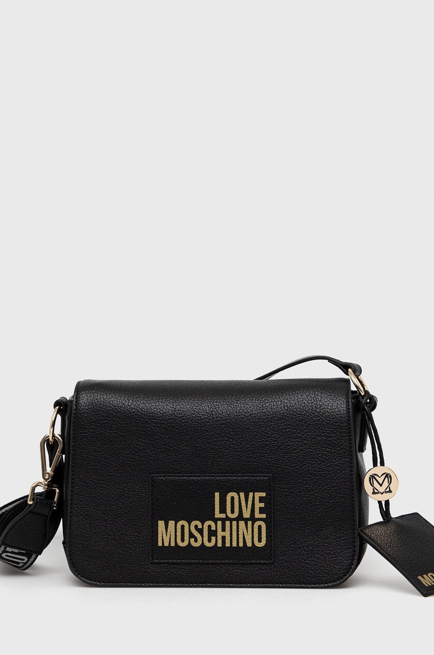 

Чанта Love Moschino в черно, Черен