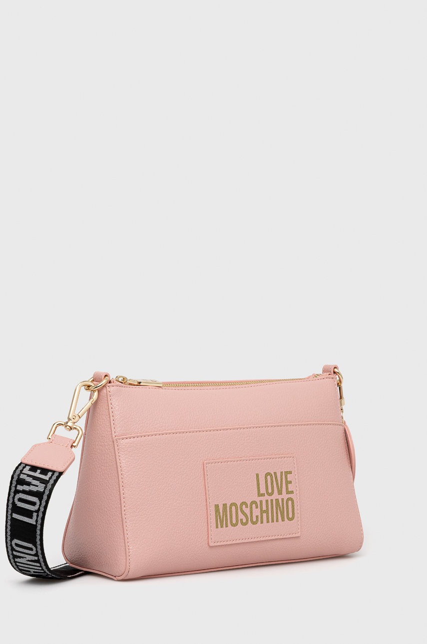 

Сумочка Love Moschino колір рожевий