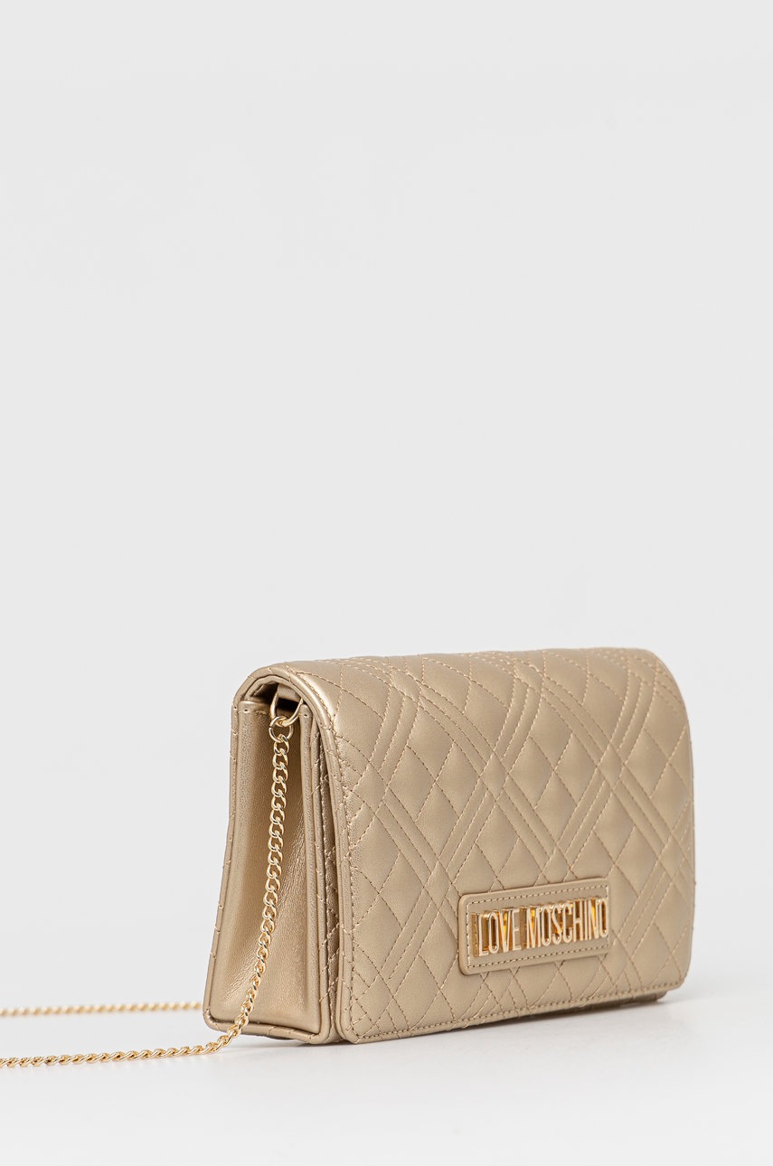 

Сумочка Love Moschino колір золотий