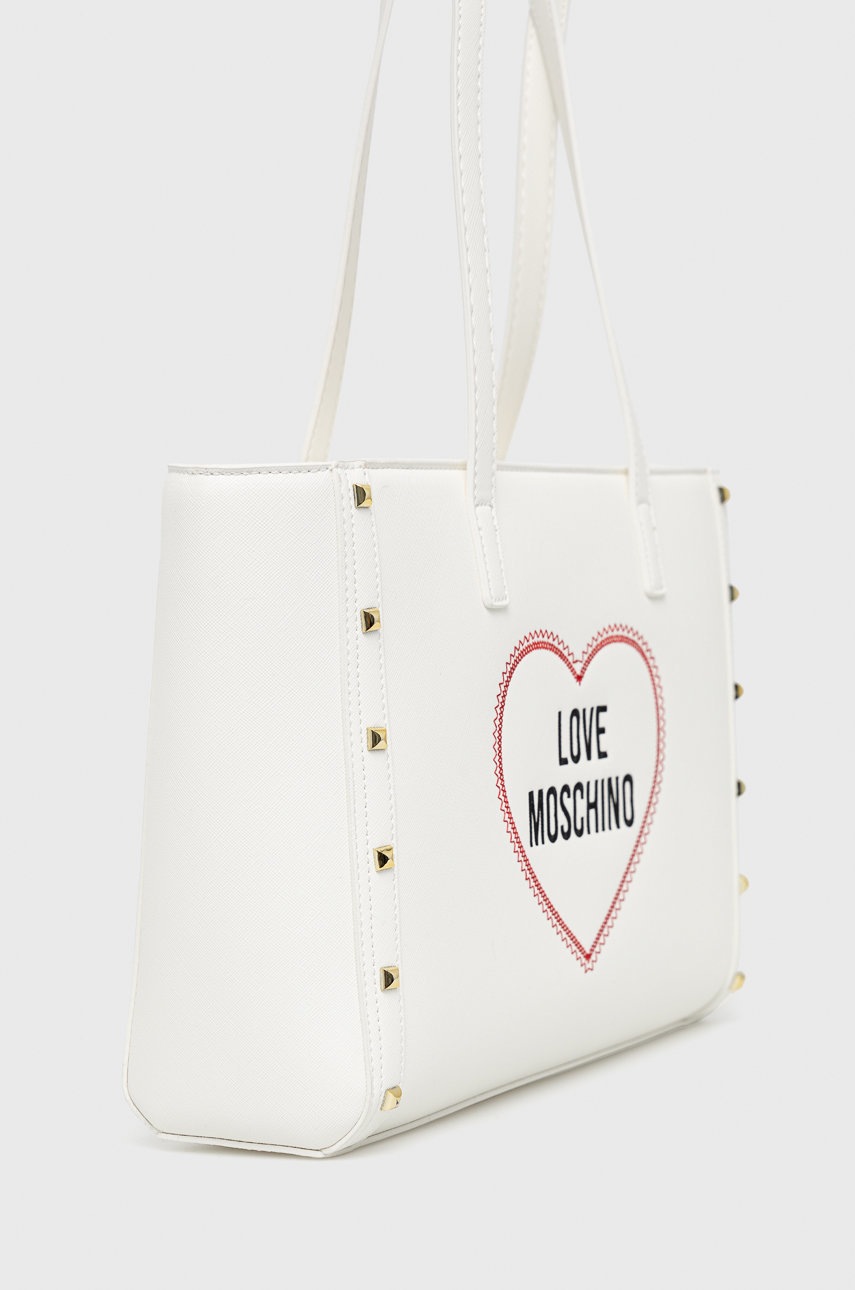 

Сумочка Love Moschino колір білий