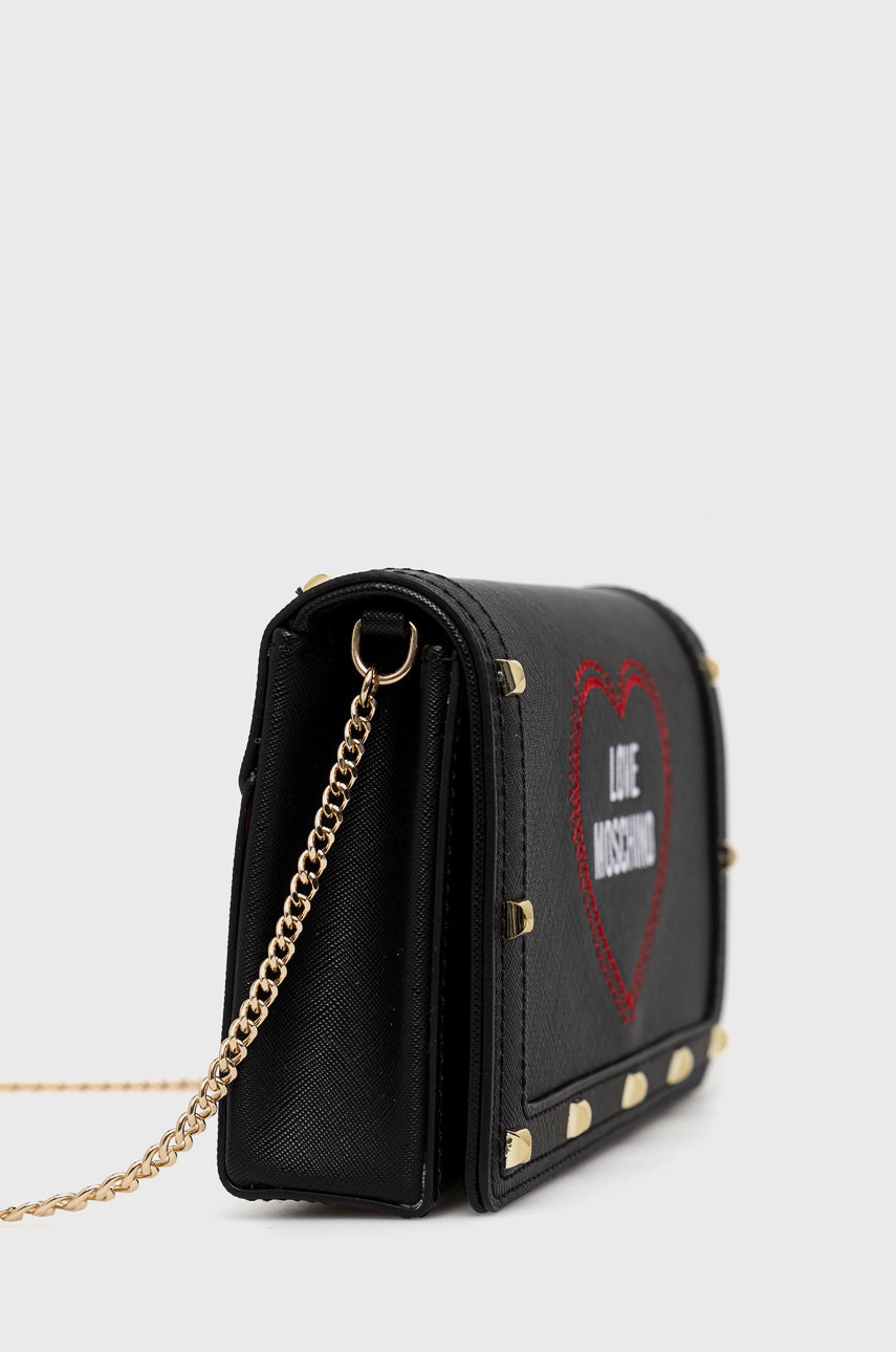 

Сумочка Love Moschino колір чорний